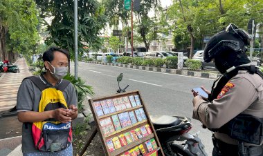 Polresta-Sidoarjo-Patroli-Cegah-Peredaran-Uang-Palsu-Jelang-Lebaran