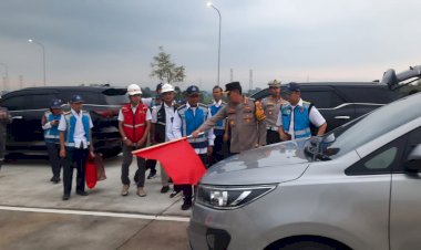 Kapolres-Probolinggo-:-'Tol-Probowangi-Gending---Paiton-Beroperasi-Fungsional-Perlancar-Arus-Mudik-Lebaran