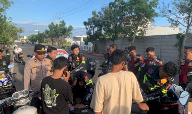 Patroli-Gabungan-Polres-Sumenep-Cegah-Balap-Liar-42-motor-Tidak-Sesuai-Spektek-Diamankan