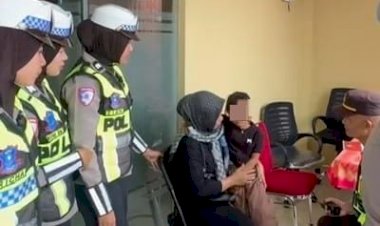 Kesigapan-Polisi-di-Magetan-Temukan-Anak-Terpisah-dari-Orang-Tuanya-di-WisataTelaga-Sarangan