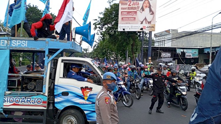 900 Personel Siap Amankan Hari Buruh di Kabupaten Sidoarjo, Kapolresta Sidoarjo: Lakukan Pengamanan Profesional dan Humanis