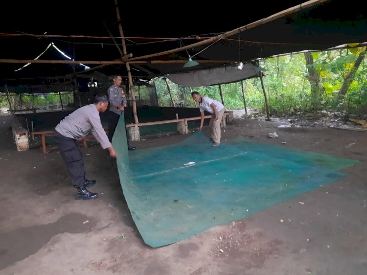 Berantas Perjudian Polisi Bongkar Arena Sabung Ayam di Nganjuk