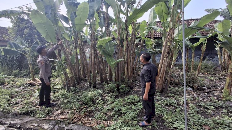 Bhabinkamtibmas Imbau Warga Untuk Swasembada Pangan