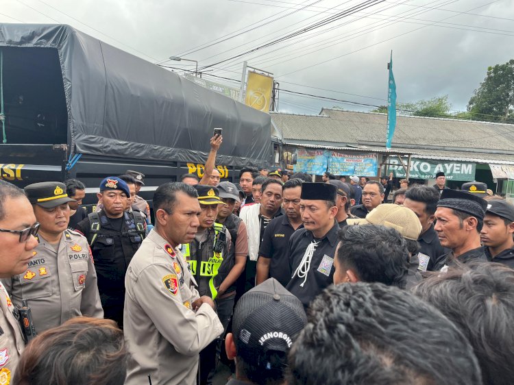 Polres Blitar Tindak Tegas Anggota Perguruan Silat yang Melanggar Maklumat Aman Suro 2025
