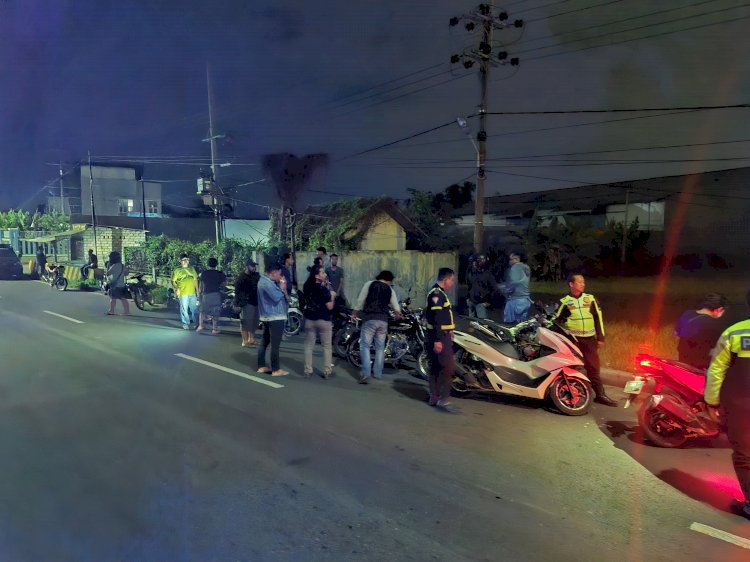 Gelar KRYD, Polres Tuban Amankan 35 Kendaraan Roda Dua Terlibat Balap Liar