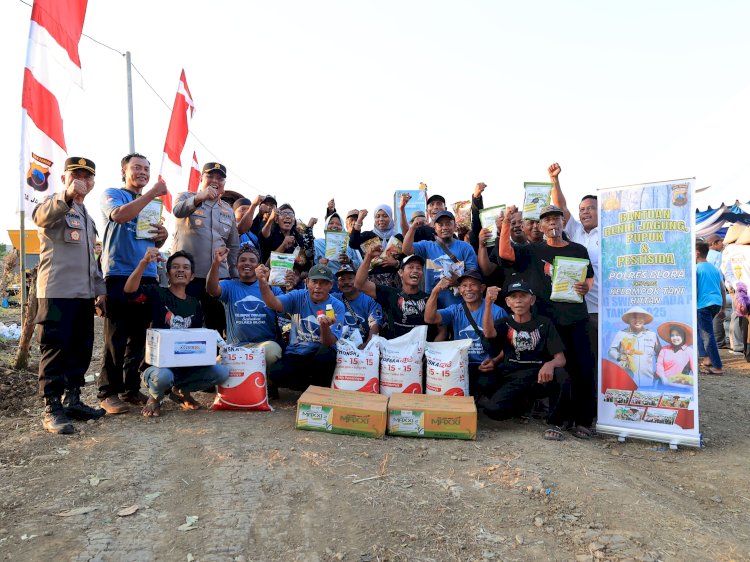 Menteri Pertanian: Berkat Kapolri dan Jajaran, Produksi Jagung Naik