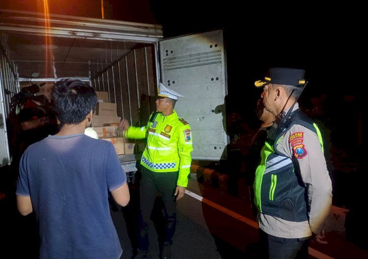 Harkamtibmas, Polres Kediri Kota Gelar Operasi Gabungan Amankan Puluhan Ranmor Tak Sesuai Spektek