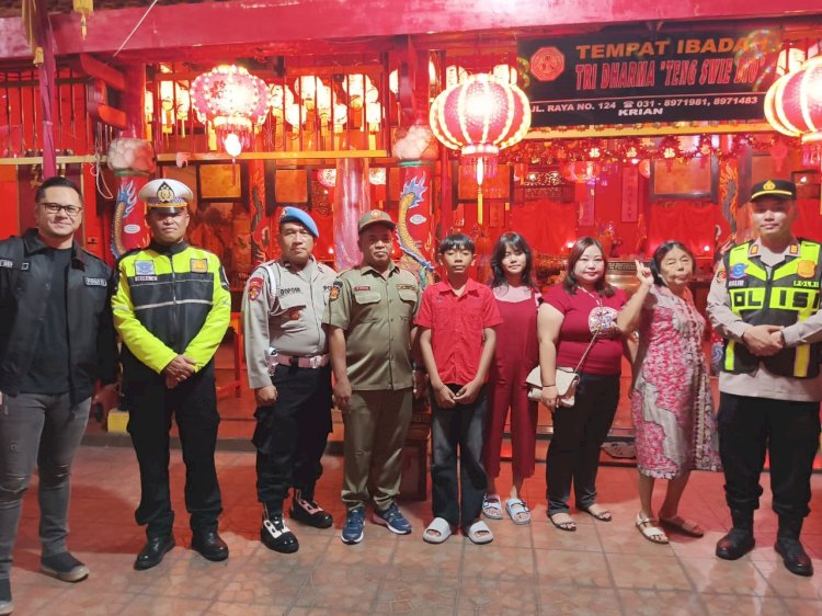 Polresta Sidoarjo Jamin Perayaan Imlek Aman dan Kondusif